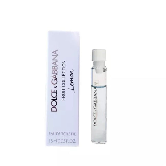 Dolce & Gabbana Colección Fruta Limón Lemon 1.5 ML 0.05 fl. onz. muestra oficial de perfume