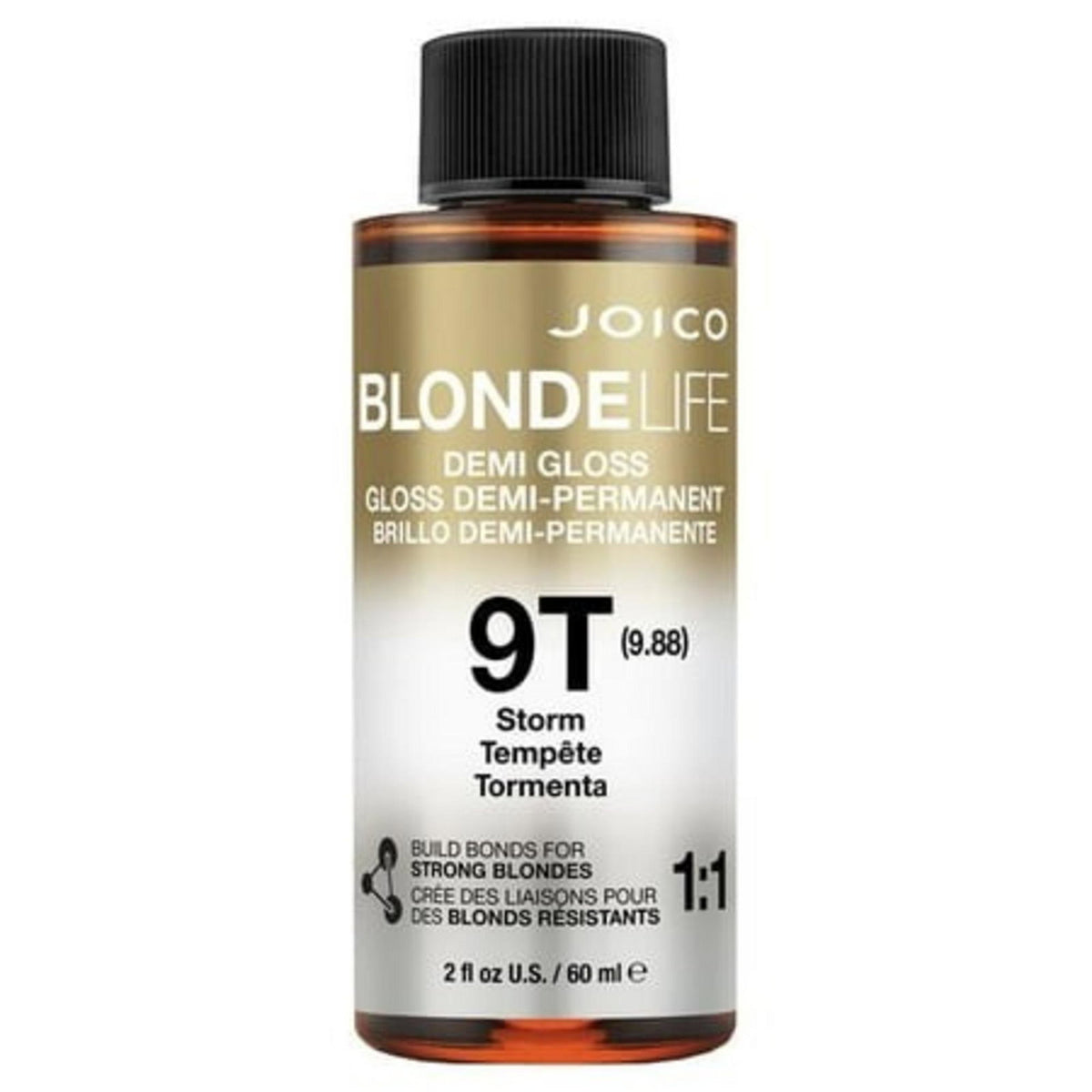 Joico, Blonde Life, Demi-Permanent Hair Dye, 9T Storm, 60 ml