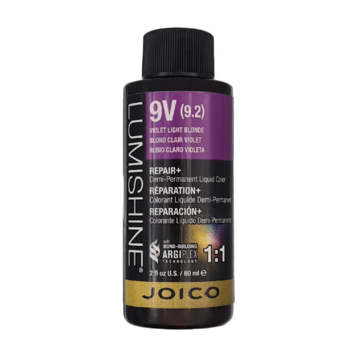 Joico, LumiShine, Demi-Permanent Hair Dye, 9V Violet, 60 ml