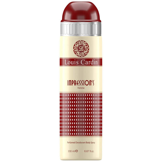 Louis Cardin, Impression’s, Deodorant Spray, For Women, 200 ml