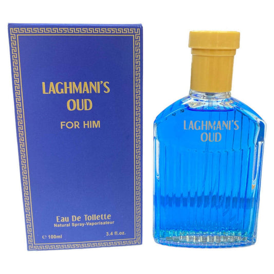 Fine Perfumery, Laghmani Oud Blue, Eau De Toilette, For Men, 100 ml