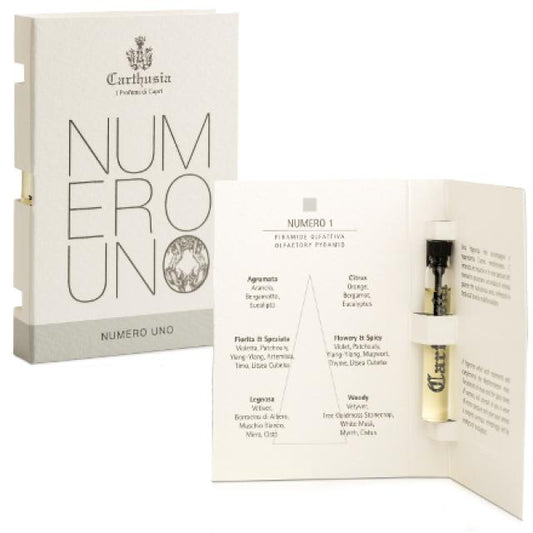 Carthusia Numero Uno 2ml 0.06 oz muestra de perfume oficial