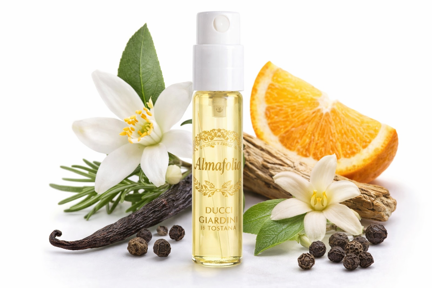 image of Giardini di Toscana Almafolia official perfume samples