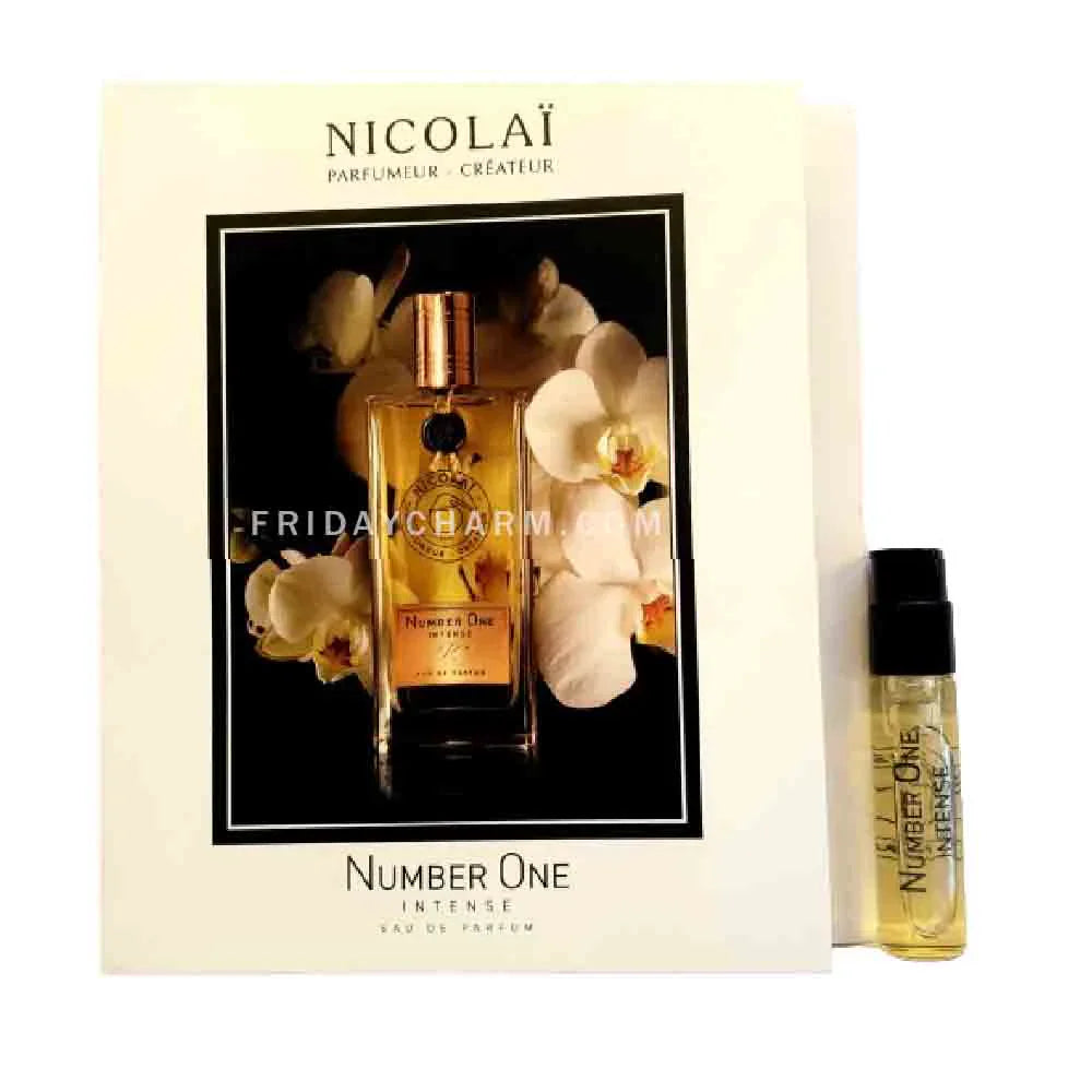 Muestras oficiales de perfumes de Nicolai Number One Fragancia intensa 1,8 ml 0,07 oz.