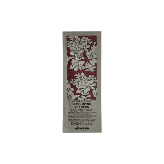 Set, Davines, Natural Tech, Hair Shampoo, Replumping, 12 pcs, 12 ml *Sample